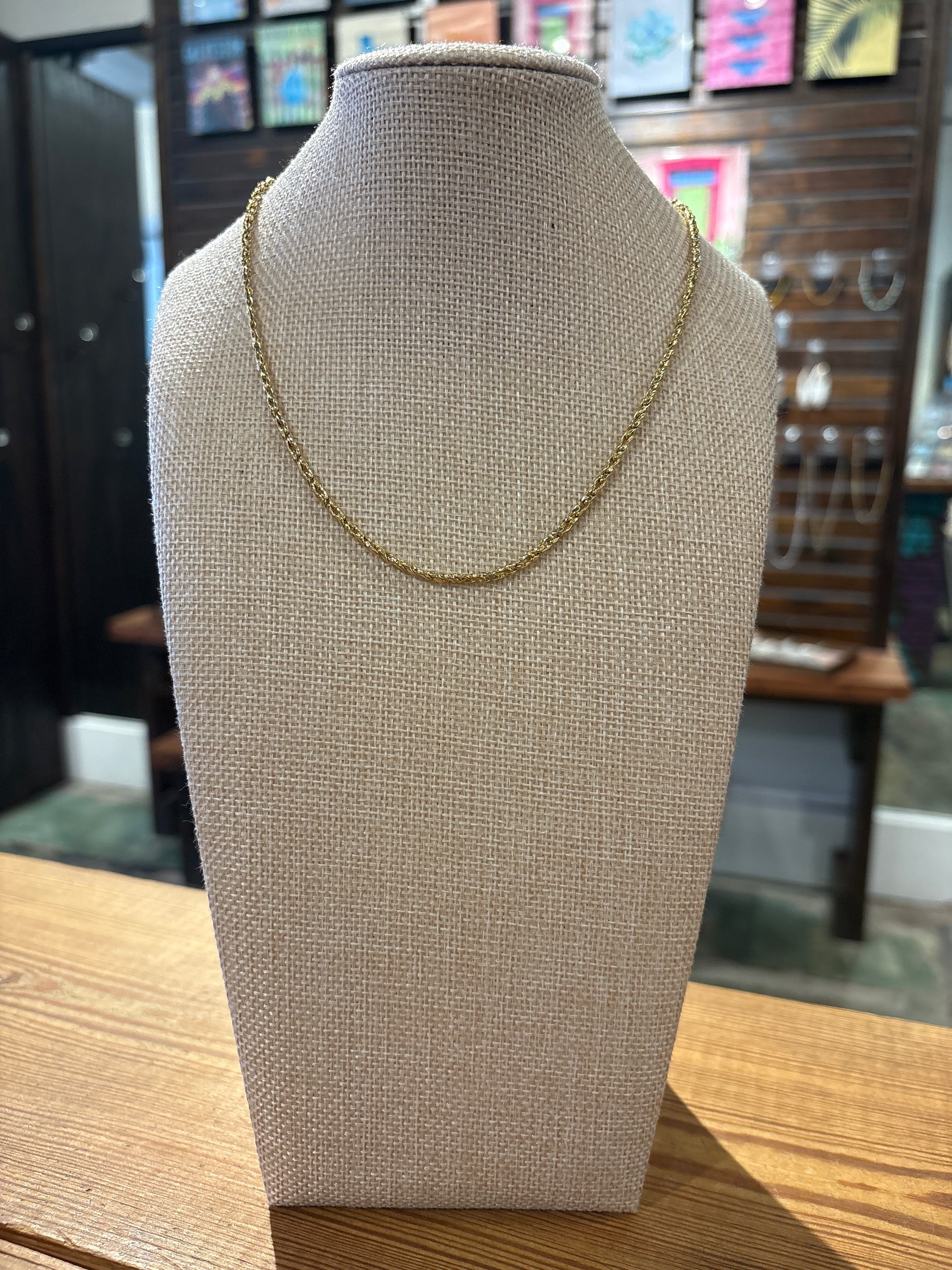 Paperclip Chain Necklace