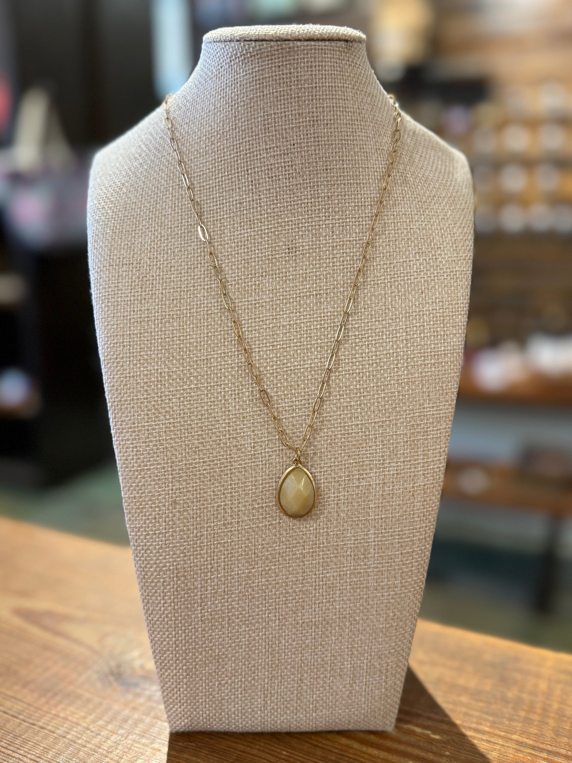 Natural Stone Necklace