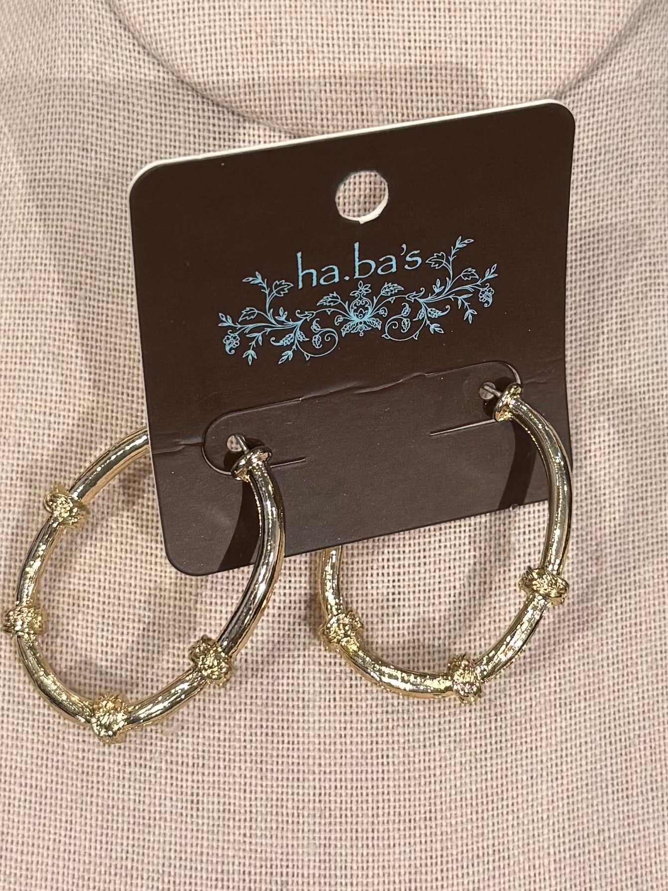 Gold Knot Earrings