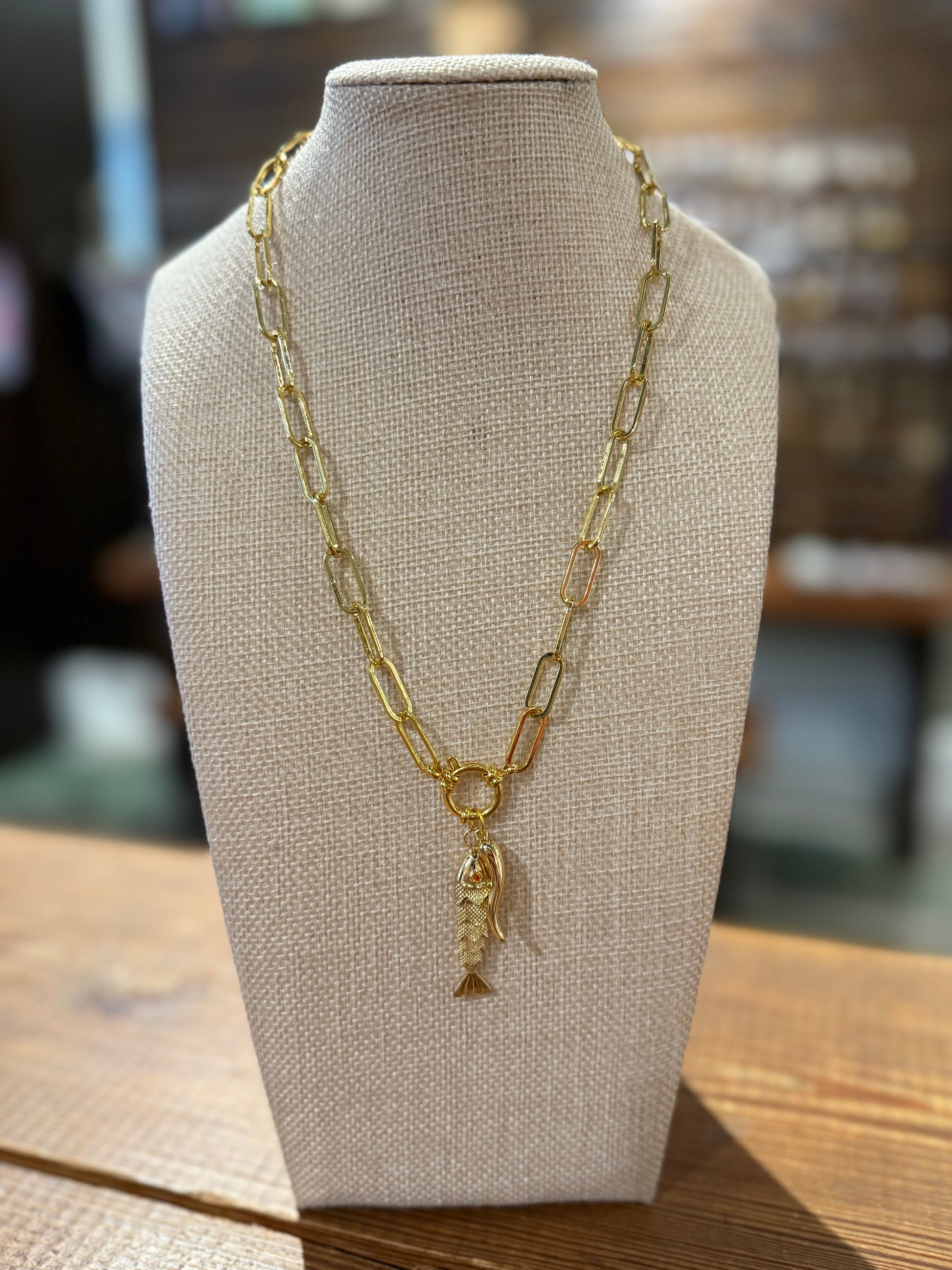 Verve Gone Fishin' Necklace