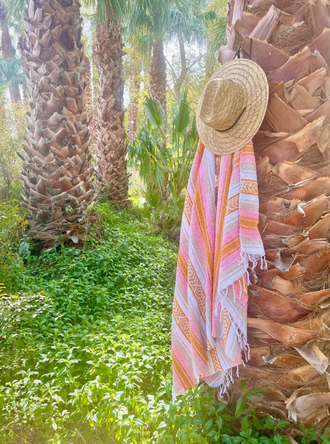 Honey Bloom - Throw Blanket l Mexican Blanket | Beach Towel