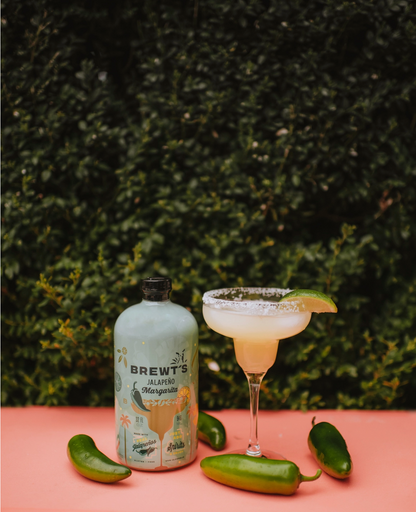 Jalapeño Margarita | Spicy & Premium Cocktail Mixer 32 oz