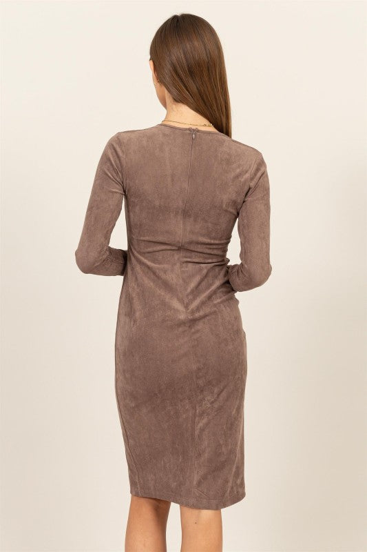The Rowan Dress - Mocha