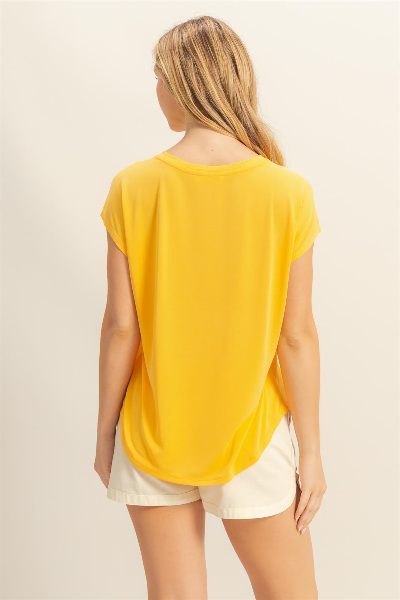 Dolman Short - Sunflower