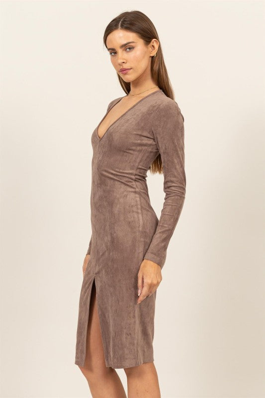 The Rowan Dress - Mocha