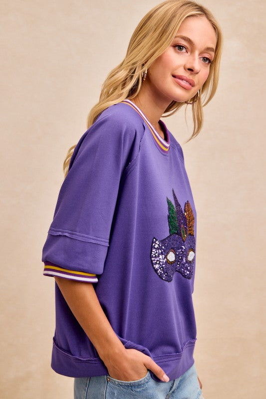 Sequin Masquerade Magic Top *PRE-ORDER*