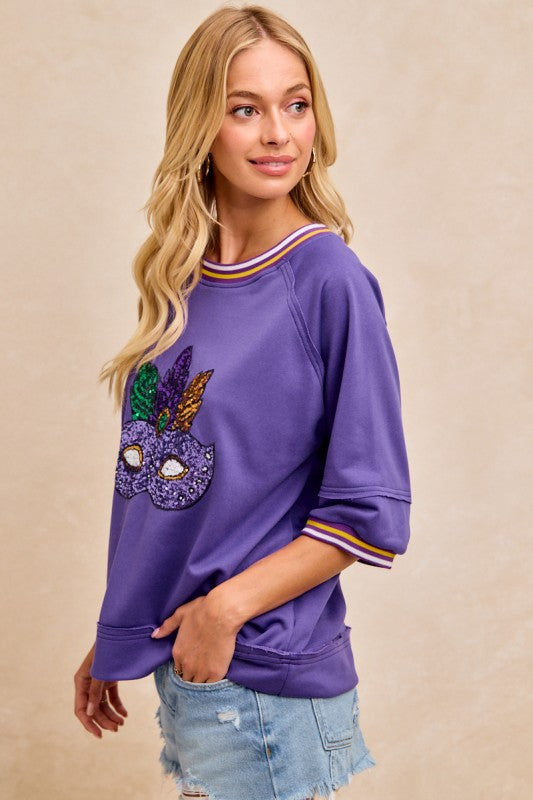 Sequin Masquerade Magic Top *PRE-ORDER*