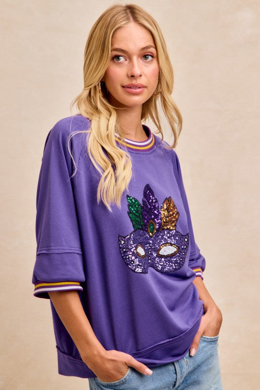 Sequin Masquerade Magic Top *PRE-ORDER*