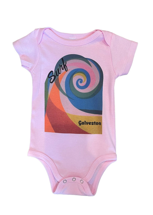 Pink Wave Galveston - Onesie & Toddler T-shirt