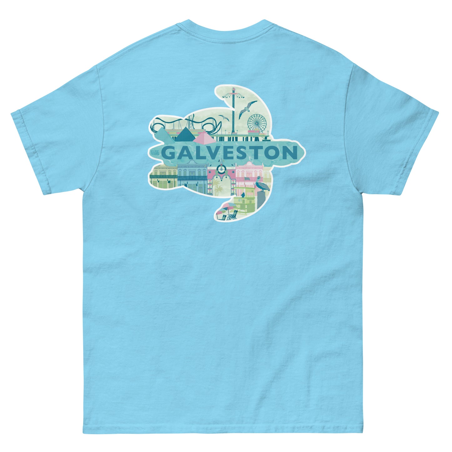 Galveston Turtle T-Shirt - *Made to Order*
