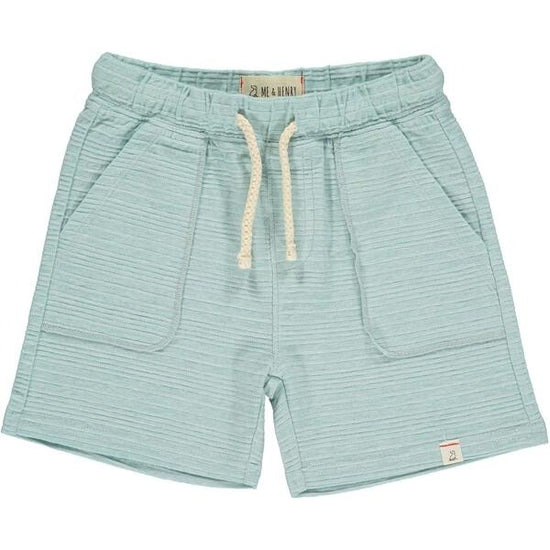 Sky Ribbed Shorts