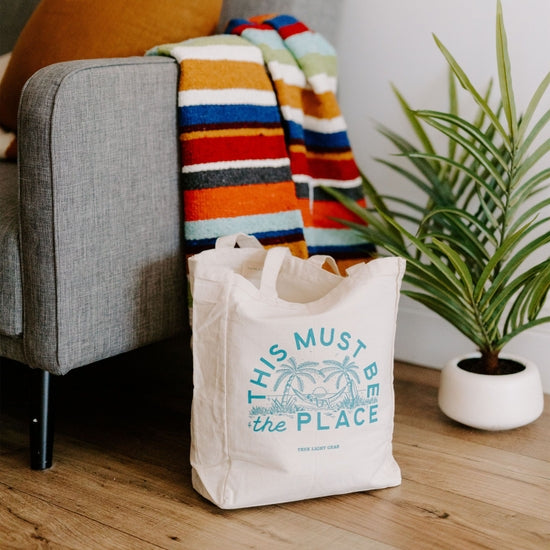 This Must Be The Place Canvas Tote Bag